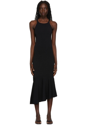 DEVEAUX NEW YORK Black Charlize Midi Dress