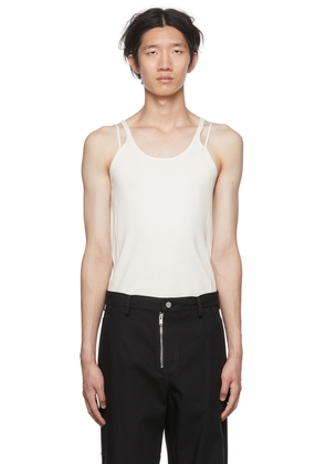 Dion Lee Ivory Density Tank Top