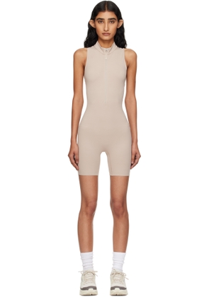 On Taupe Studio Bodysuit