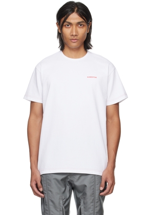 KANGHYUK White Printed T-Shirt