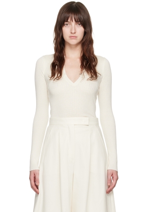 Max Mara Off-White Urlo Sweater
