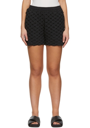 CFCL Black Oriel Paper Shorts
