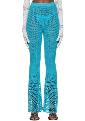 Isa Boulder SSENSE Exclusive Blue Lounge Pants