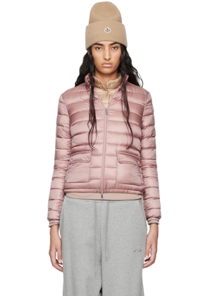 Moncler Pink Lans Down Jacket