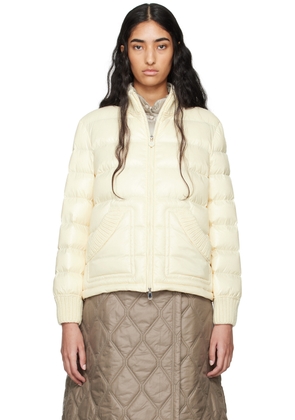 Moncler Off-White Arcelot Short Down Jacket