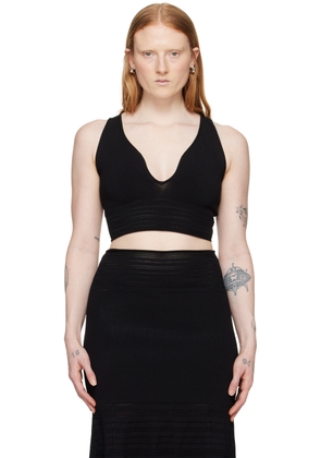 Victoria Beckham Black Frame Detail Camisole