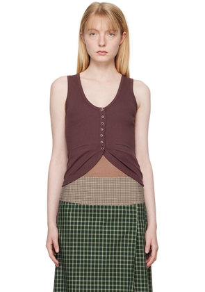 Gimaguas Brown Maelynn Tank Top
