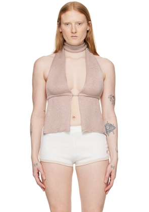 Gimaguas Beige Brillo Tank Top