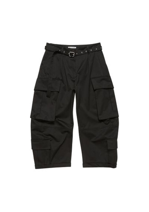 Belted cargo pants