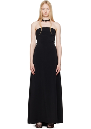 JACQUEMUS Black La Croisière 'The Bustier' Maxi Dress