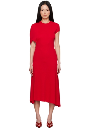 JACQUEMUS Red La Croisière 'The Salerno' Midi Dress