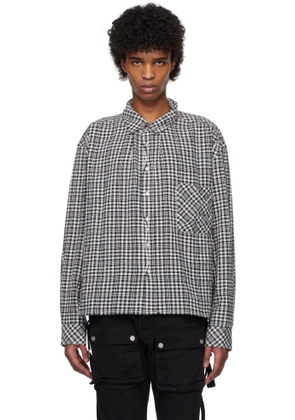 C2H4 Navy & Black Profile Shirt