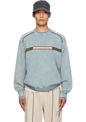 Silas Blue Keyboard Sweatshirt