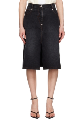 Pushbutton Black Hybrid Regular Skort