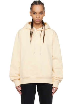 JACQUEMUS Beige 'The embroidered sweatshirt' Hoodie