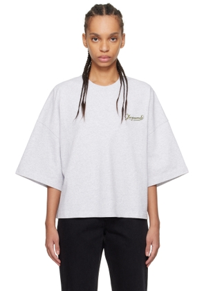 JACQUEMUS Gray 'The Corto' T-shirt