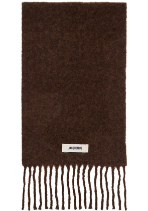 JACQUEMUS Brown La Casa 'The Carro' Scarf