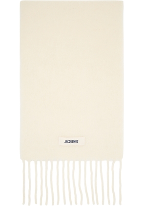 JACQUEMUS Off-White La Casa 'The Carro' Scarf