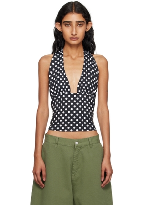 Miaou Black & White Mathilde Top