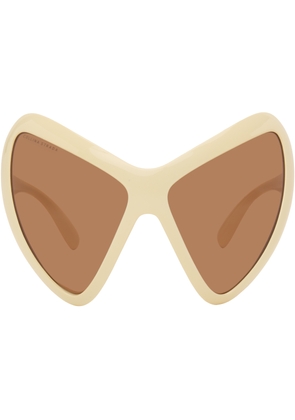 Collina Strada Beige Mariposa Sunglasses