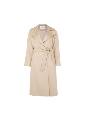 Longline belted coat