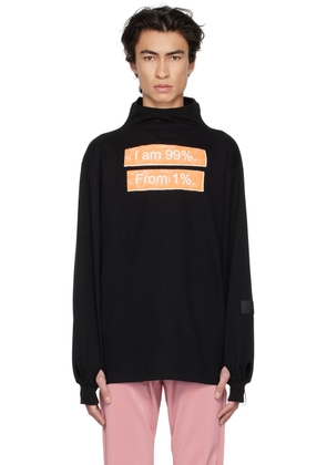 99%IS- Black Glow-In-The-Dark Long Sleeve T-Shirt