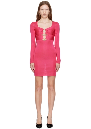 TOM FORD Pink O-Ring Minidress