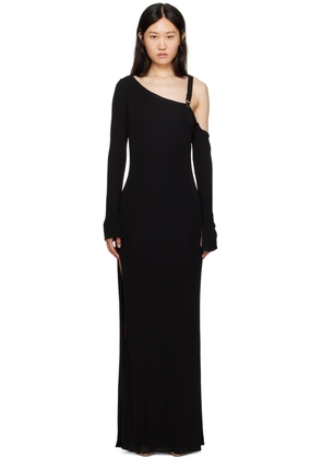 TOM FORD Black Asymmetric Maxi Dress