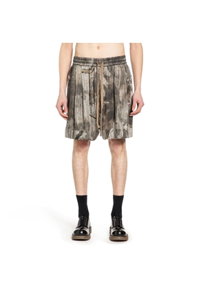 Digital Print Drawstring Shorts