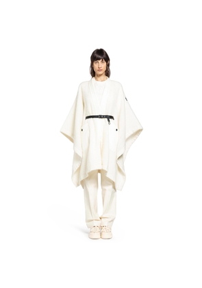 Mohair Alpaca and Wool Blend Belted Cape