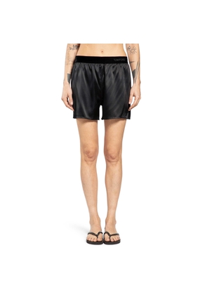 Stretch Silk Satin PJ Shorts