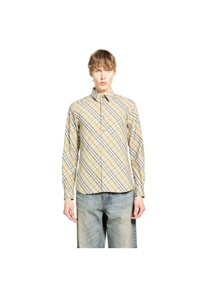 Relaxed Fit Check Cotton Shirt