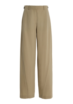 The Row Elowyn Virgin Wool Straight-Leg Pant - Moda Operandi