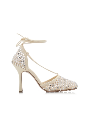 Bottega Veneta Stretch Crystal Sandals - Moda Operandi