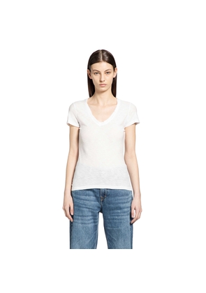 Sheer Slub Casual V-Neck Top