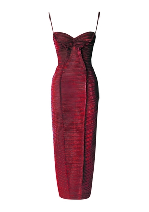 GEORGIA HARDINGE Excusive The Element Ruched Midi Dress - Moda Operandi