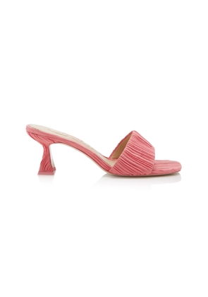 Cult Gaia Aria Plisse Sandals - Moda Operandi