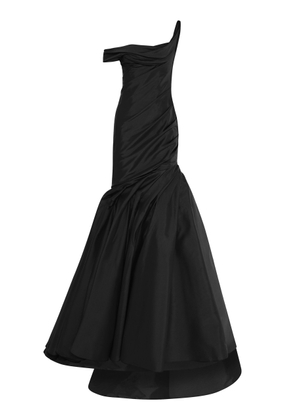 Marmar Halim Asymmetric Draped Mermaid Gown - Moda Operandi