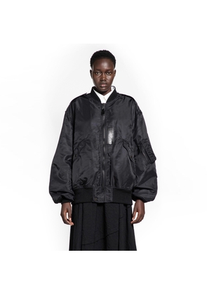 Nylon X Faux Fur Bomber