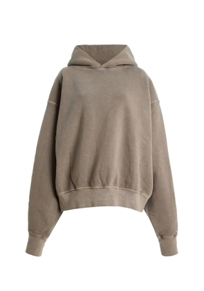 SLVRLAKE Cinched Cotton Hoodie - Moda Operandi