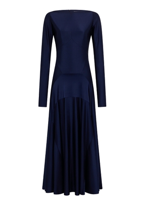 Rabanne Panelled Jersey Maxi Dress - Moda Operandi