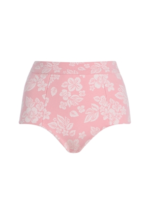 High Sport Exclusive Riviera Floral Mini Shorts - Moda Operandi