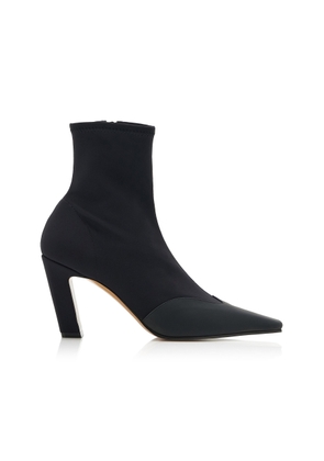 Khaite Nevada Stretch-Leather Ankle Boots - Moda Operandi
