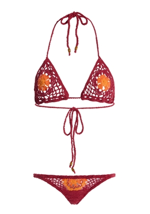 Akoia Swim Exclusive Crocheted Cotton Bikini - Moda Operandi