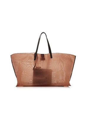 STAUD Christos Large Mesh Tote Bag - Moda Operandi