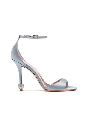 Roger Vivier I Love Vivier Strass-Detail Satin Sandals - Moda Operandi