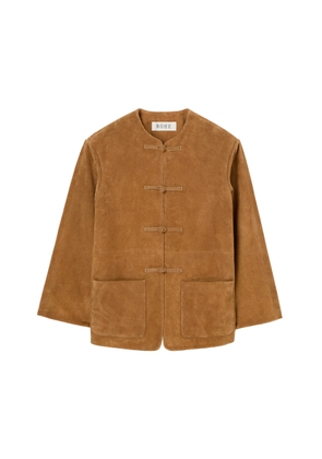 Róhe Marie Suede Jacket - Moda Operandi