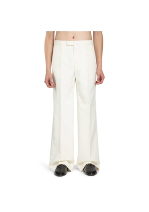 Silk Twill Tailored Pants