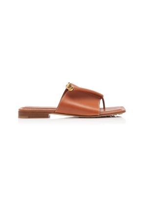 Bottega Veneta Solstice Embellished Leather Sandals - Moda Operandi