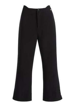 Victoria Beckham Tab-Detailed Cropped Pants - Moda Operandi